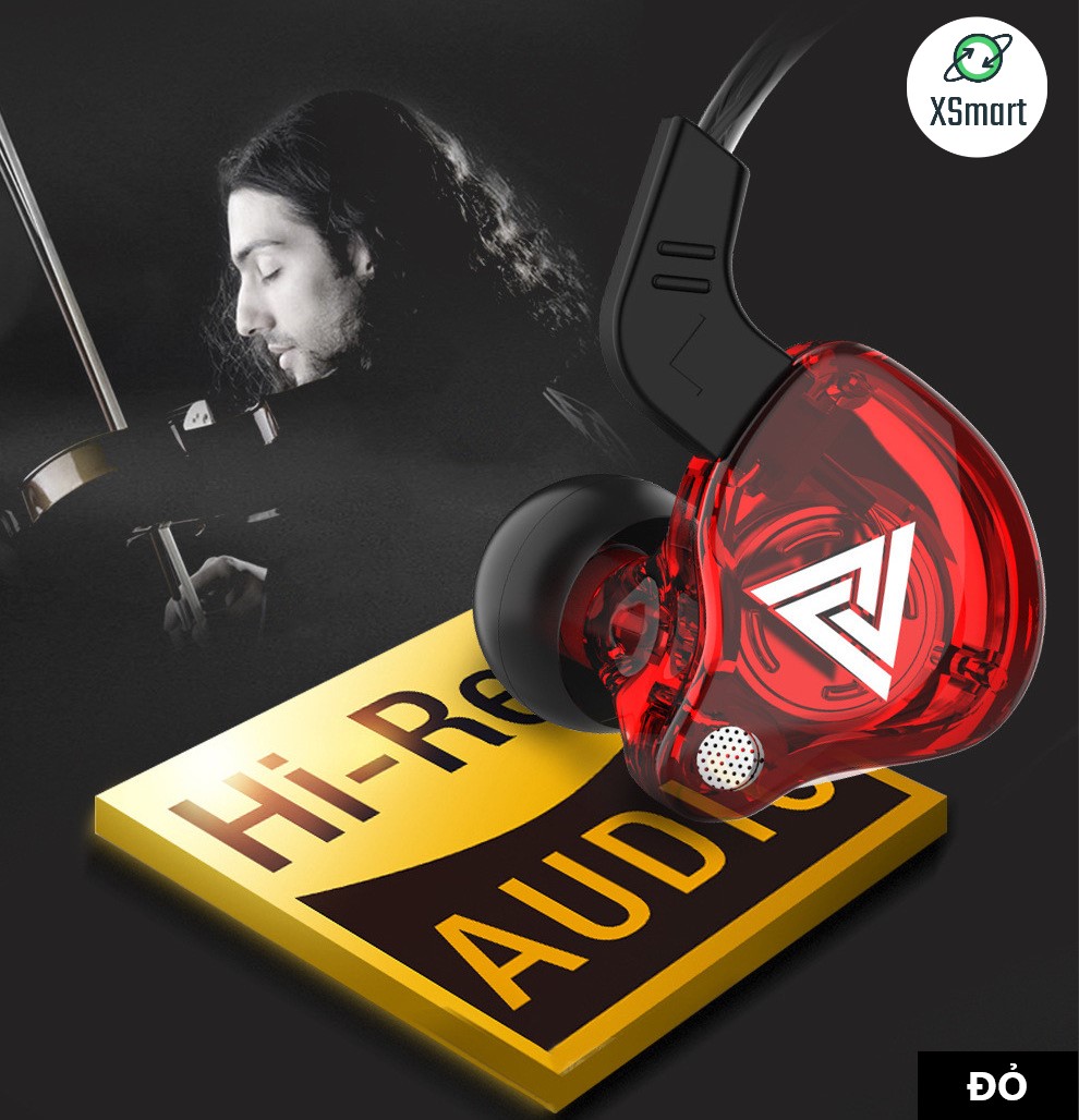 Hình ảnh Tai Nghe Chống Ồn XSmart QKZ AK6 PRO Bass Siêu Khủng, Âm Thanh Cực Đỉnh, Giải Trí Chơi Game Siêu Thích - Hàng Chính Hãng