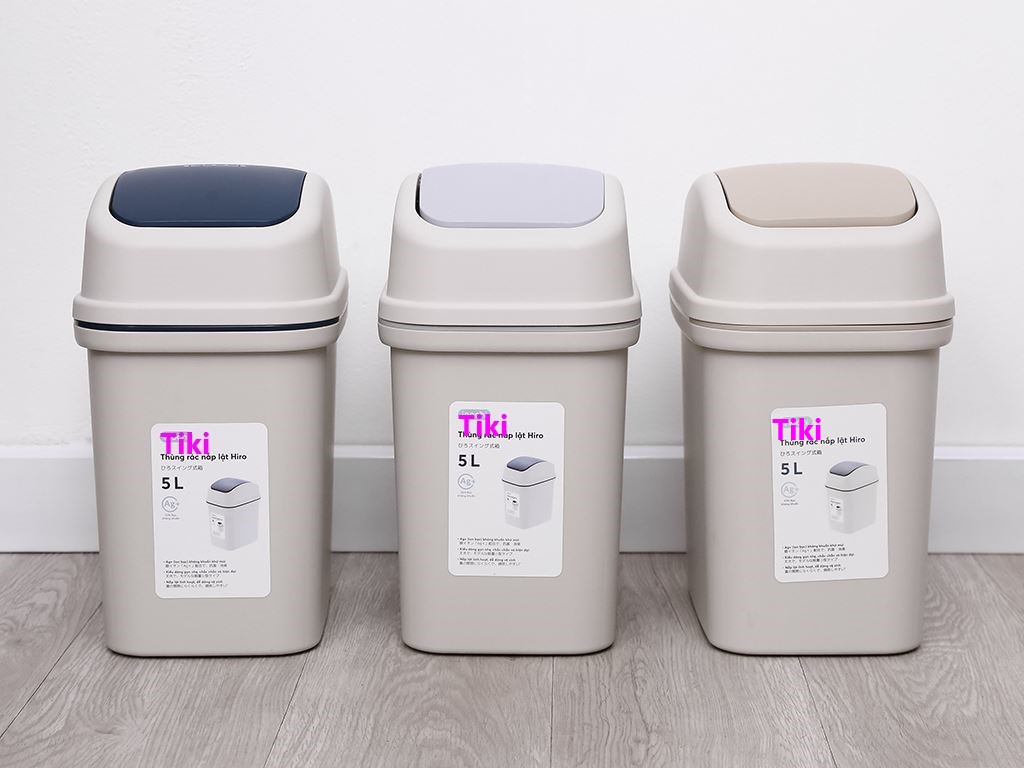 Thùng rác nắp lật thông minh 10 Lít