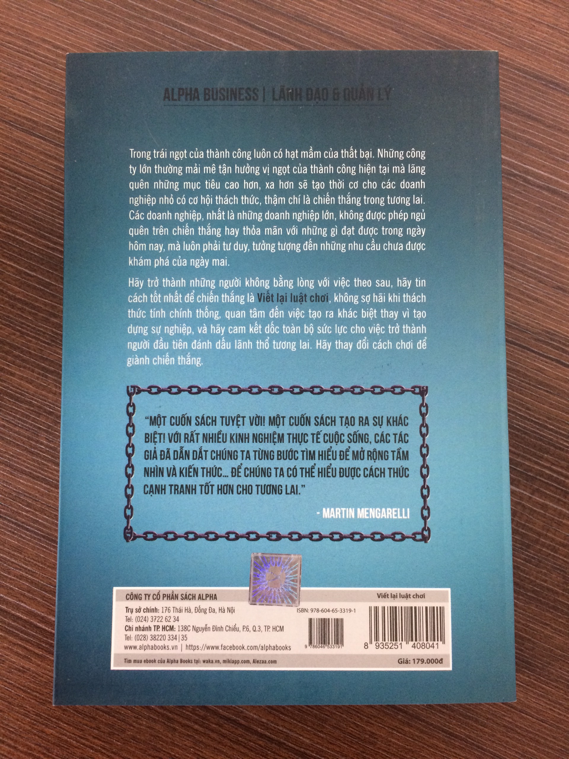 VIẾT LẠI LUẬT CHƠI