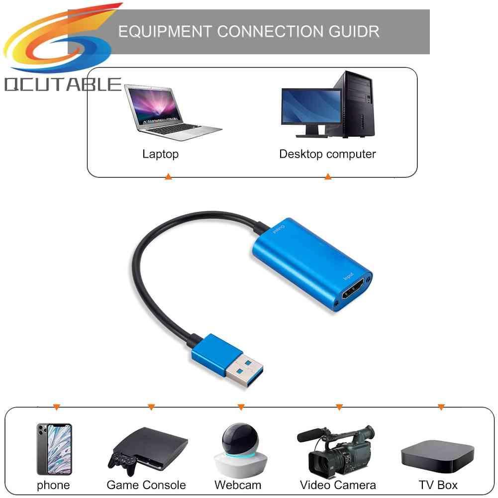 Thẻ Ghi Hình Video HDMI 1080P Kết Nối USB