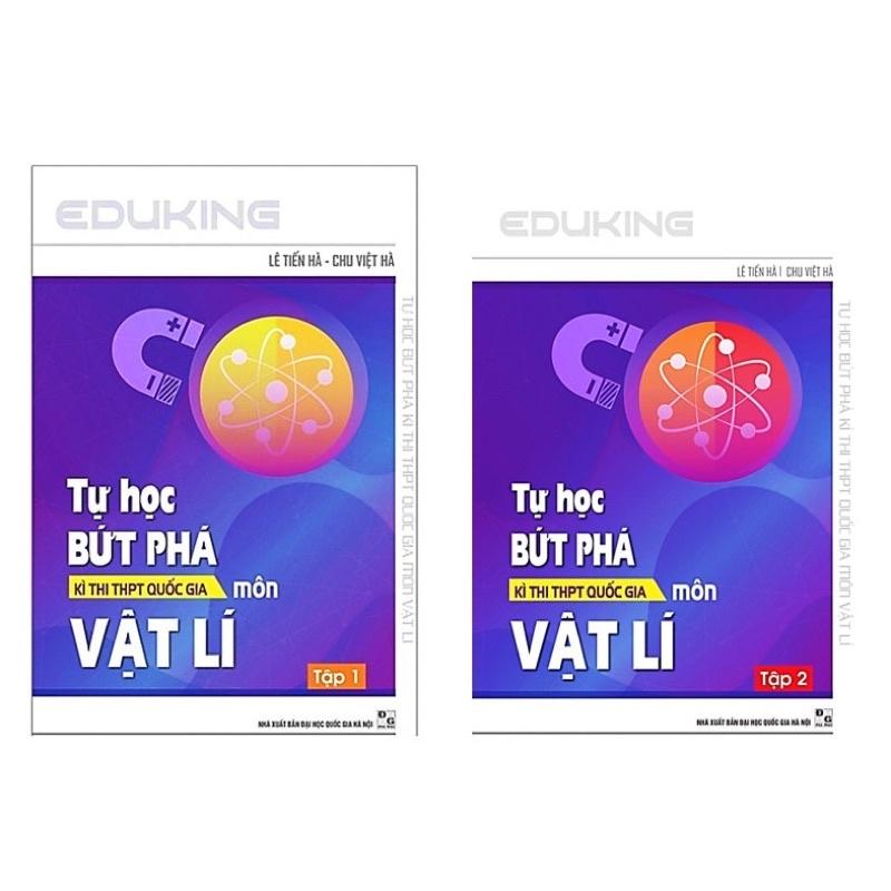 Sách - Combo Tự Học Bứt Phá Kì Thi THPT Quốc Gia Môn Vật Lí ( tập 1+2)