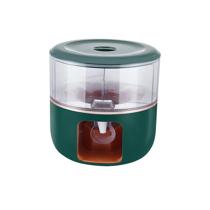 Bình nước 3 ngăn đựng nước pha chế có vòi xoay 360 Beverage Drink Dispensers with Separate ice bucket