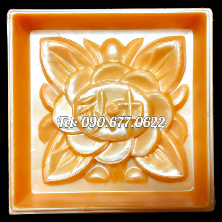 Khuôn ép xôi, trung thu hoa cúc kiểu loại 10 cm – Mã số 1171