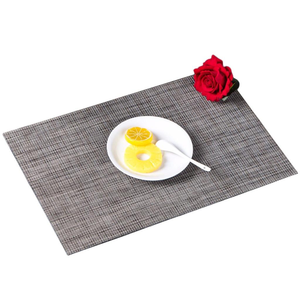 AA 8PCS Household Placemats, Heat-resistant Placemat, Washable Table Mats, Non-slip Placemats for Dining Table
