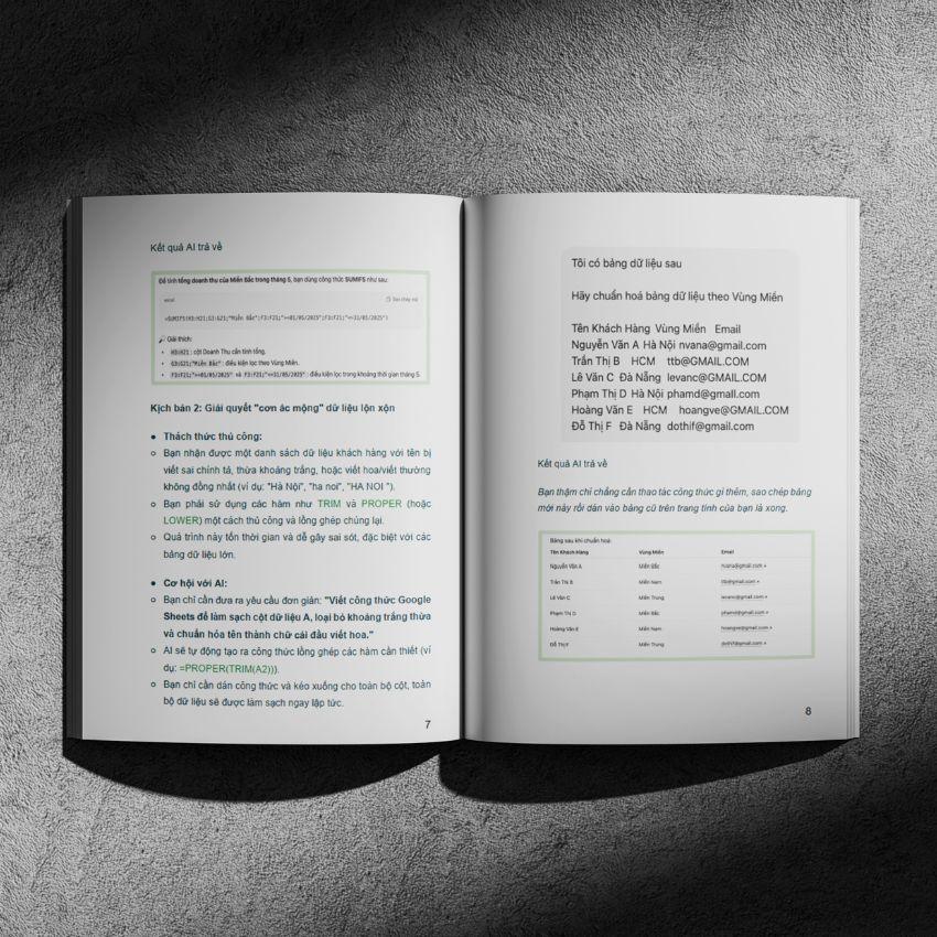 Sách - AI Và Google Sheets - Từ Công Thức Đơn Giản Đến Tự Động Hóa Toàn Diện