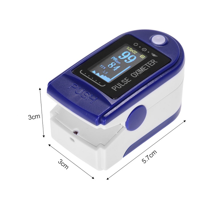 Thiết bị đo nồng độ oxy trong máu và đo nhịp tim - Loại cầm tay cho kết quả đo nhanh và có độ chính xác cao
