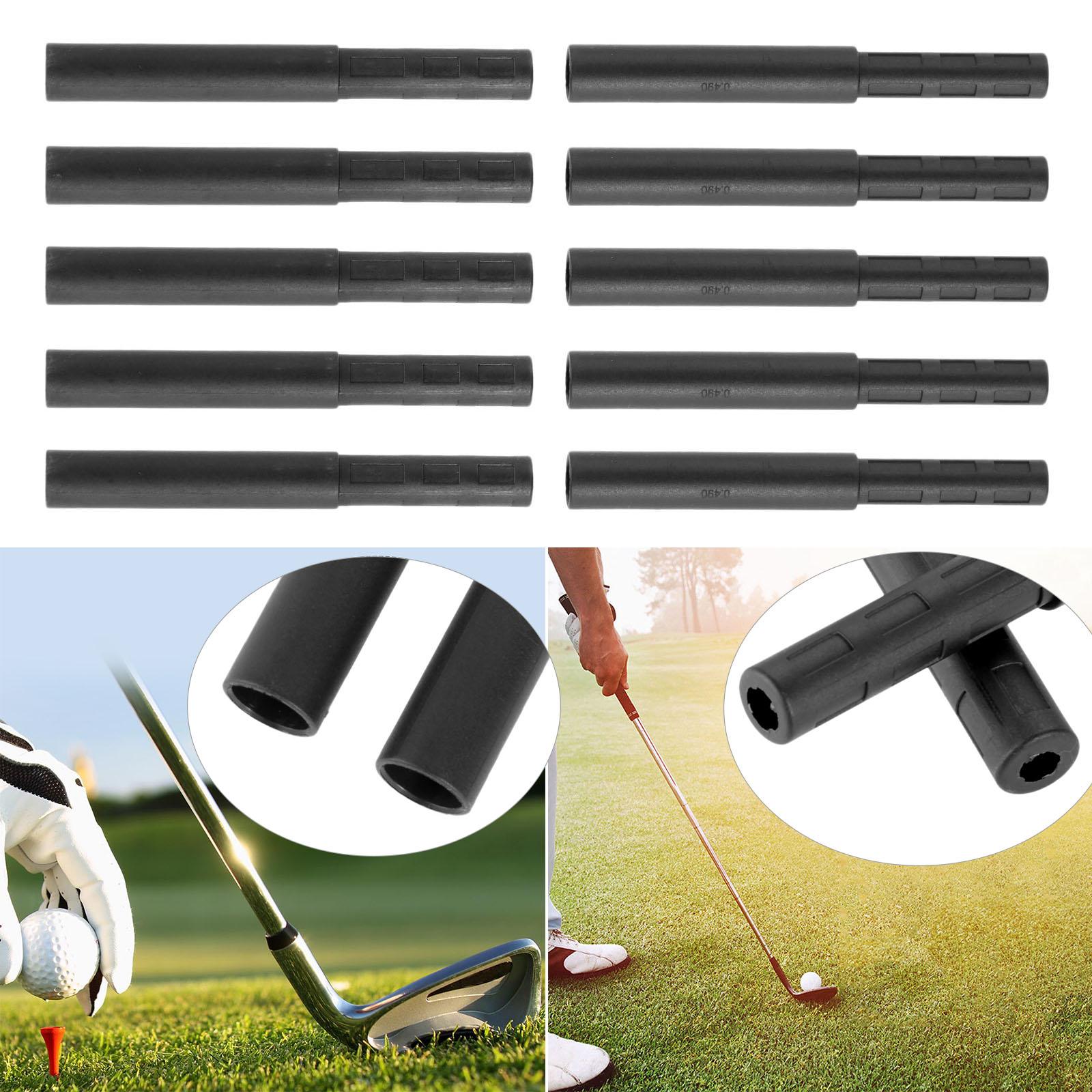 5PCS Black Golf Club Cacbon Fiber Extension Rods Kim extender Stick cho phụ kiện golf Putter trục sắt /Graphit Color: 0.58 -