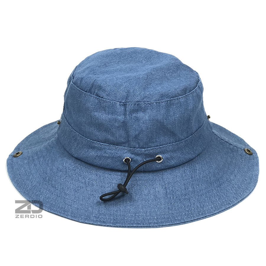 Mũ Tai Bèo Cho Bé, Nón Bucket Trẻ Em Denim 2 Kiểu Đội MTBTE05