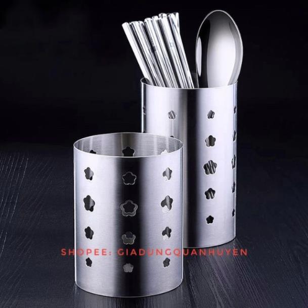 Ống cắm đũa hợp kim nhôm trống bám bẩn dầu mỡ cao cấp 2 cỡ GDTH