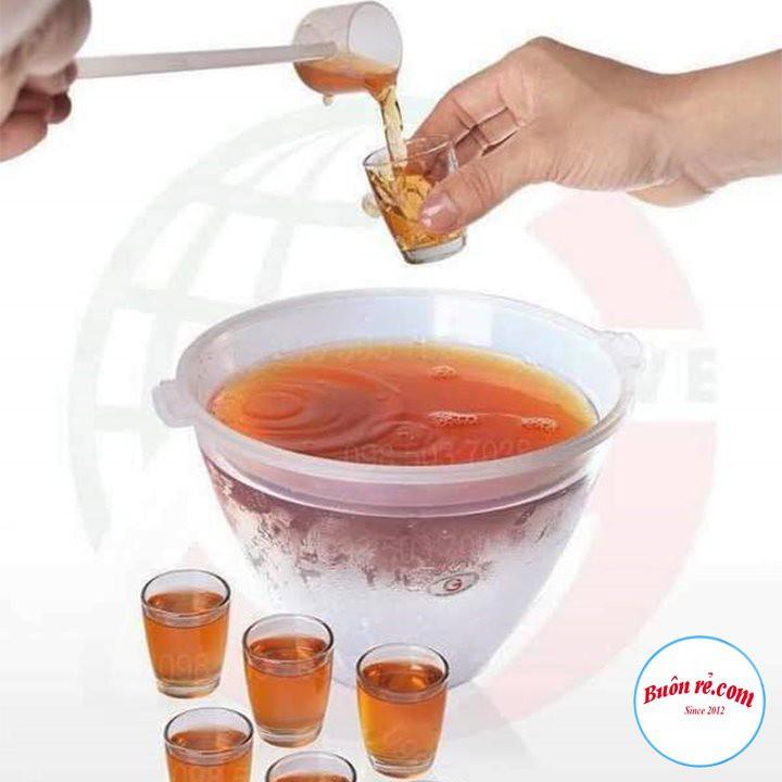 Bộ bát ướp lạnh trái cây Tặng kèm muỗng múc - Dụng cụ ướp lạnh hoa quả, trái cây