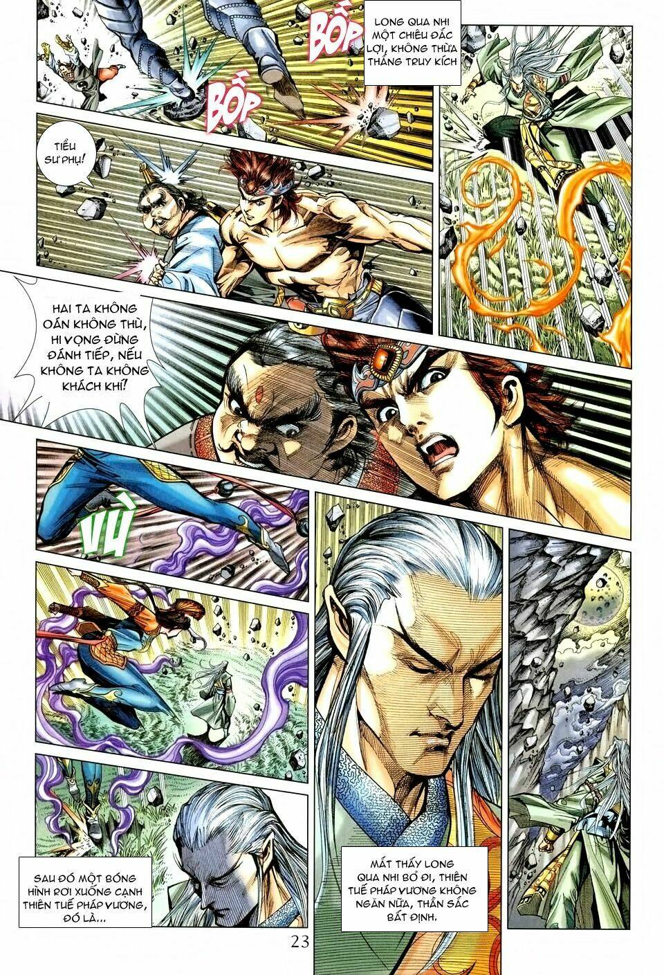 thiên tử truyền kỳ 5 - như lai thần chưởng chapter 151 23