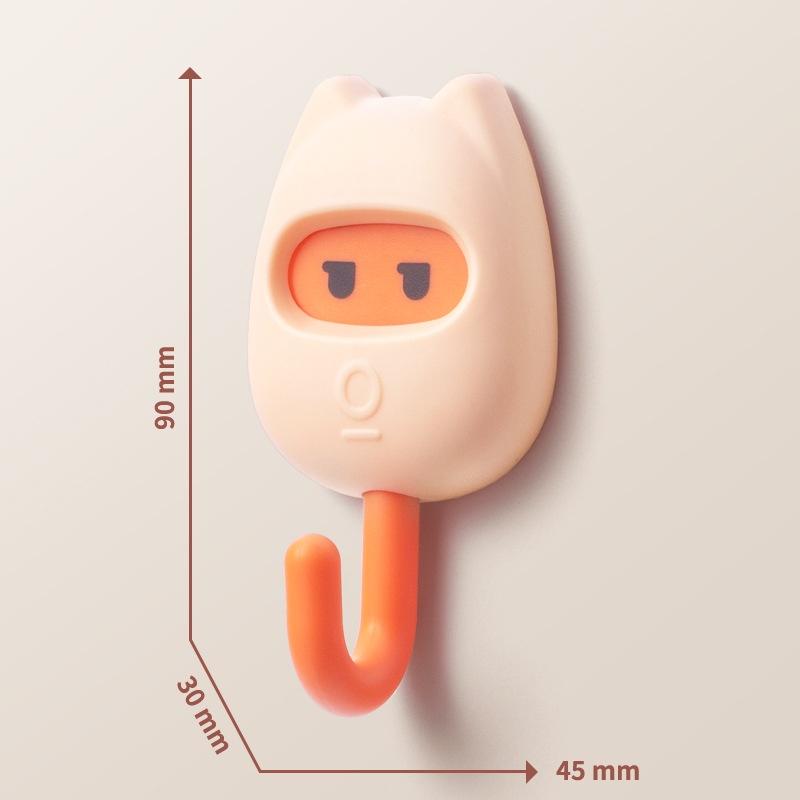3PCS!!!Móc Treo Đồ Gắn Tường Cỡ Nhỏ Đa Năng Tiện Dụng