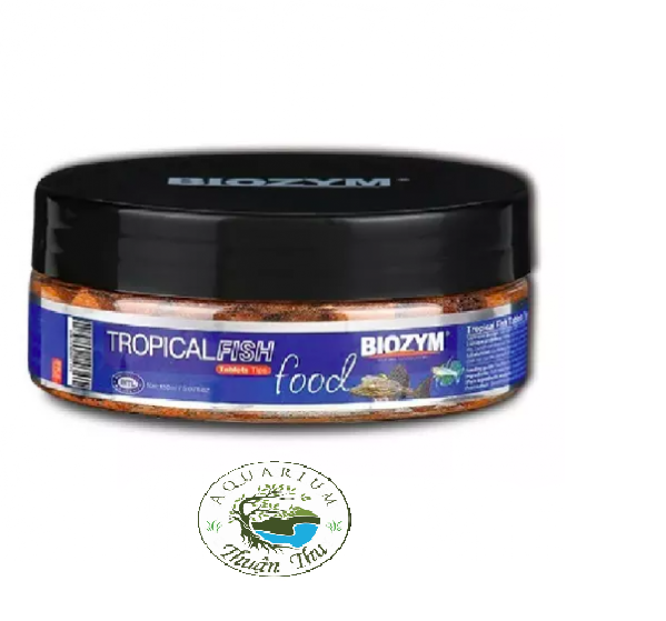 Thức Ăn Cá Viên Dán Cám dán Food Fish giàu đạm và Giàu tảo Spirulina hộp 110g cho cá cảnh thủy sinh