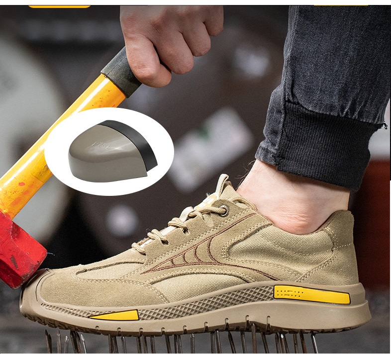 Giày Bảo Hộ Lao Động GNBHG05 Kiểu Dáng Thể Thao-Phù Hợp Leo Núi- Công Trình-Phượt
