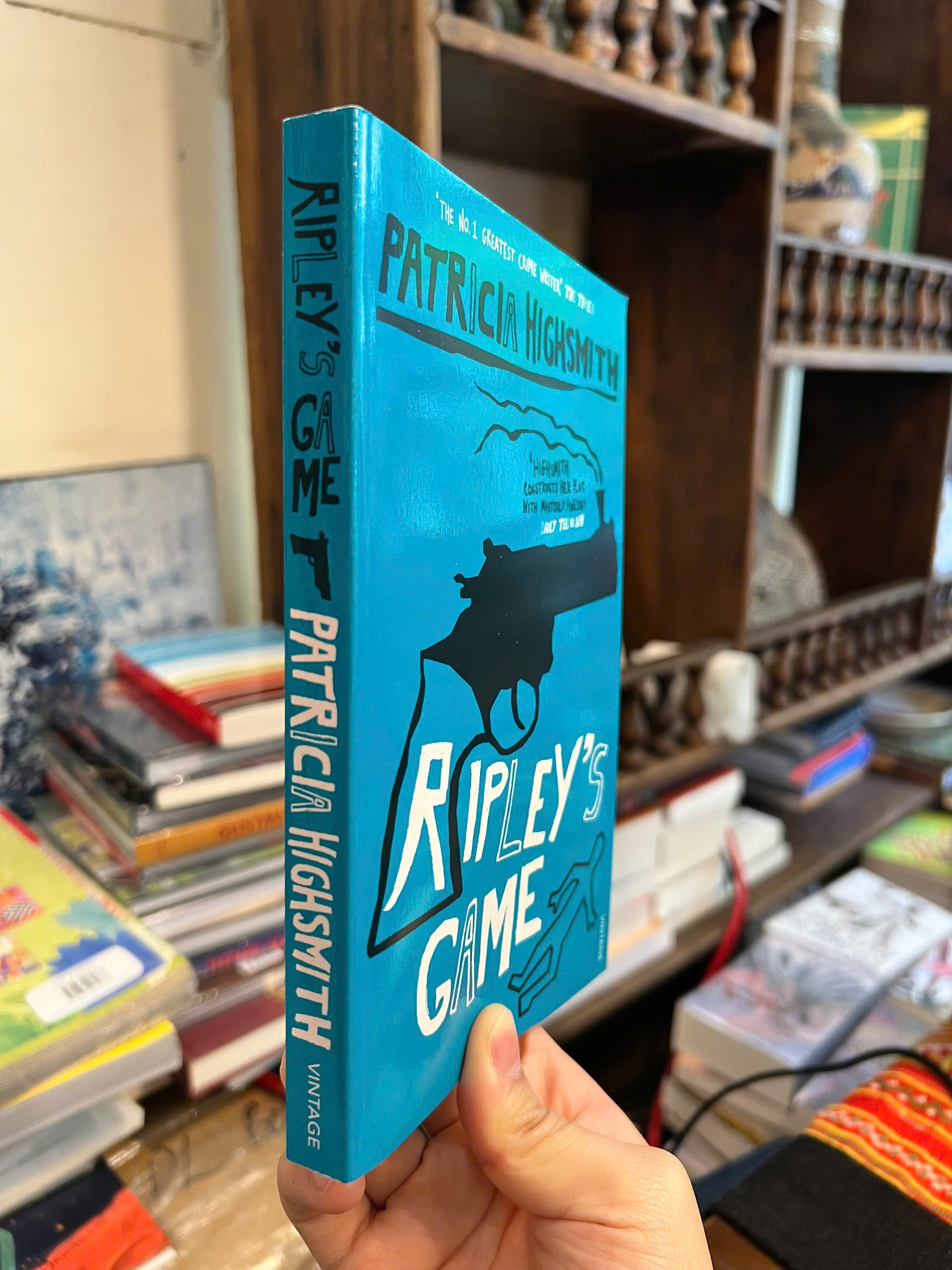Sách - Ripley's Game by Patricia Highsmith | Crime / Mystery / Thriller / Ngoại văn Nhập khẩu UK