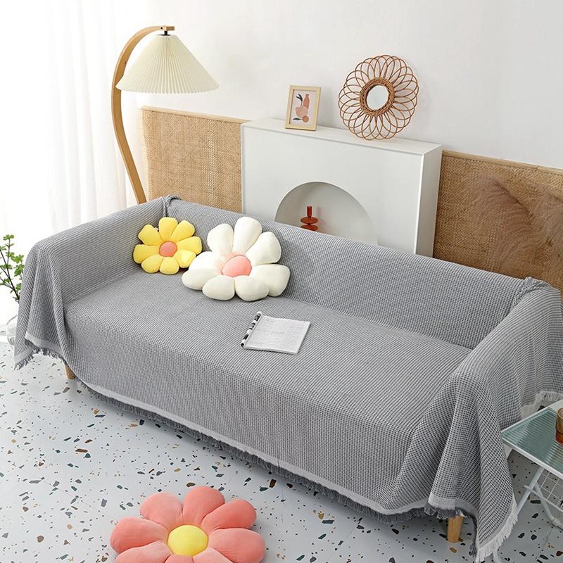 Tấm chăn bọc bảo vệ ghế sofa hình chữ L