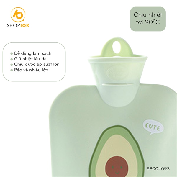 Túi chườm bụng nóng lạnh-900ml