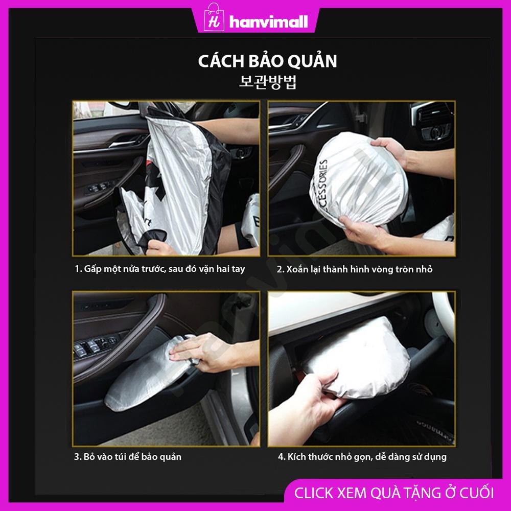 Tấm che nắng kính lái gấp gọn dành cho xe ô tô