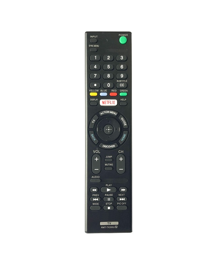 Remote Điều Khiển Dùng Cho SONY BRAVIA Smart TV, Internet Tivi RMT-TX200U -Grade A