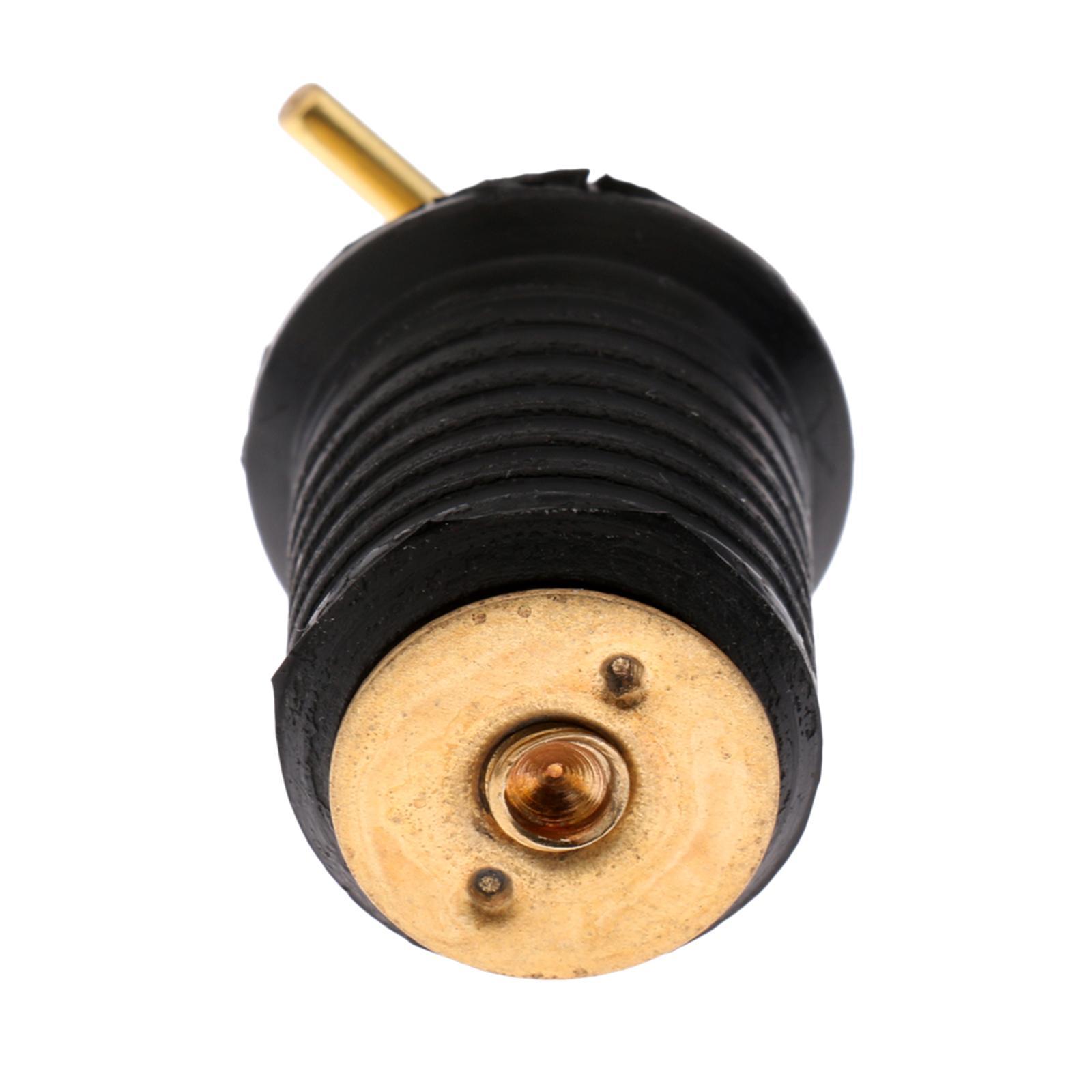 Brass & Rubber Boat Hull//Baitwell  Plug  Plug