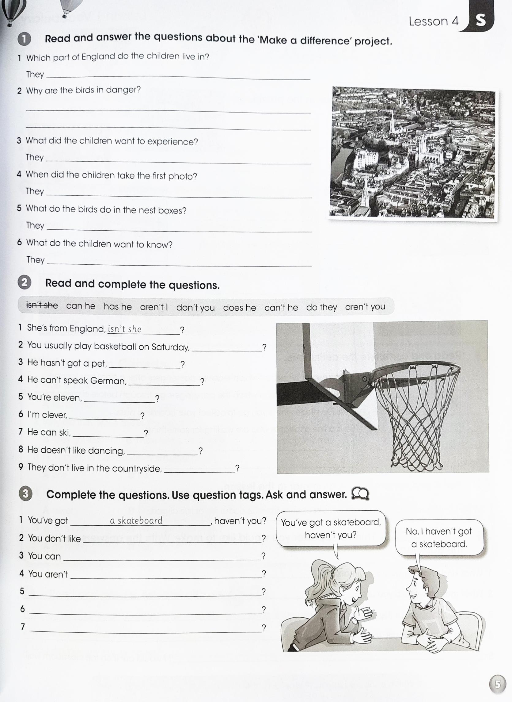 Give Me Five 6 Activity Book