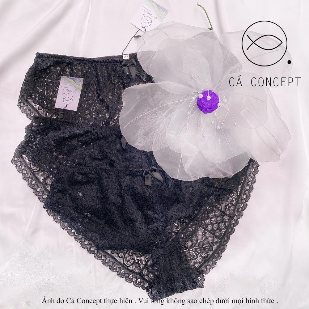 Set Bra đen dây sexy CÁ CONCEPT đồ lót thiết kế bra có mút không gọng đủ size