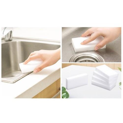 Set 5 miếng mút lau chùi Melamine - Hàng Nội địa Nhật Bản