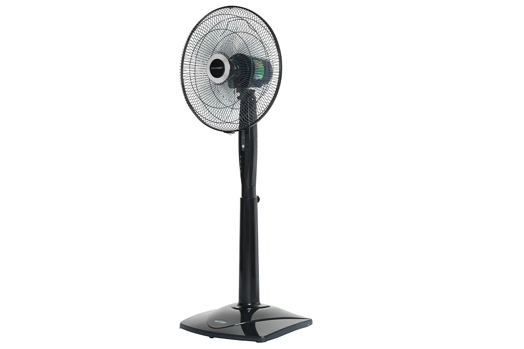 Quạt Đứng Sharp 3 Cánh PJ-S40RV-DG 50W - Hàng chính hãng - xuất xử Malaysia - Bảo hành 12 tháng