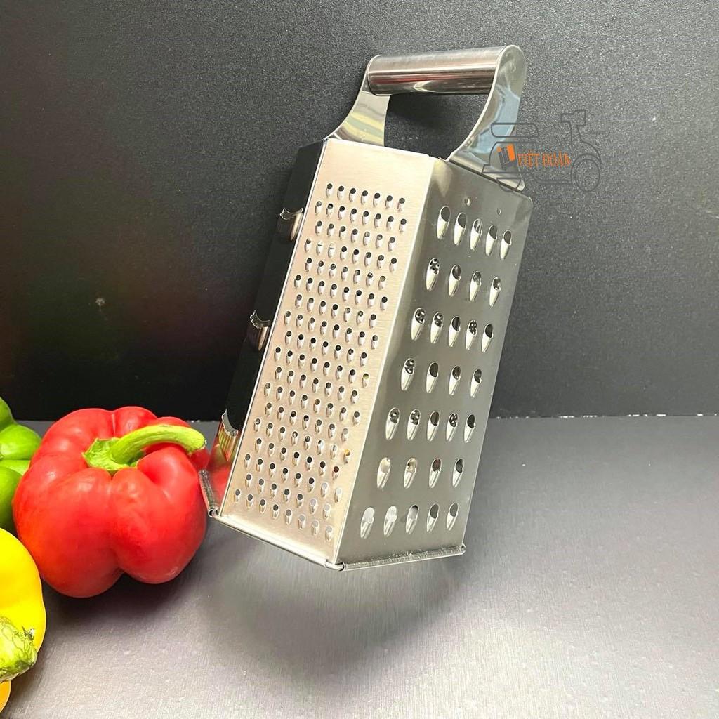 Dụng Cụ Bào Rau Củ 6 Mặt INOX CAO CẤP- Bào Đa Năng. Dụng cụ Bào 6 MẶT Tiện dụng có thể Bào vỏ, gọt vỏ, cắt lát, bào sợi