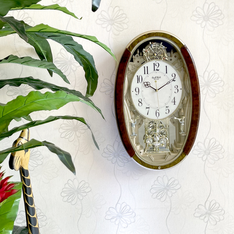 Đồng hồ Rhythm 4MJ895WD23 Kt 34.5 x 55.0 x 9.9cm, 2.3kg Vỏ nhựa