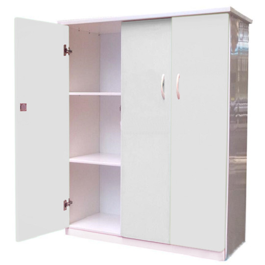 Tủ nhựa Trẻ Em / Người Lớn Ngọc Diệp 3 cánh cao 1m25 - TE3C125 - chất liệu nhựa Đài Loan 2 lớp cao cấp - KHÔNG CONG VÊNH - KHÔNG MỐI MỌT - KHÔNG ẨM MỐC AN TOÀN KHI SỬ DỤNG