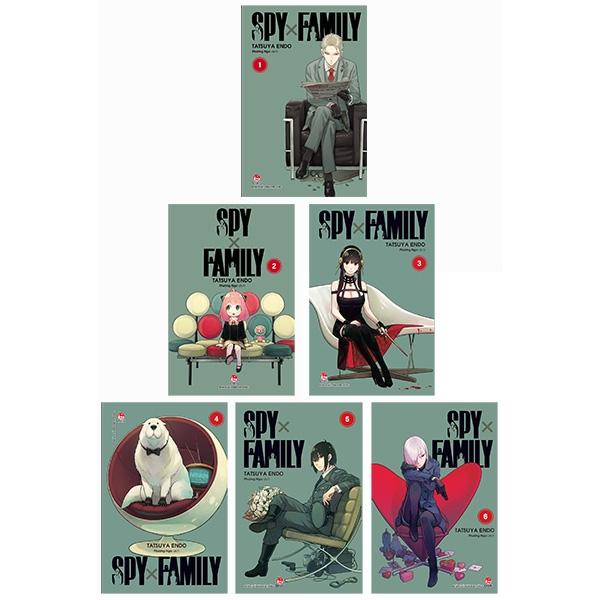Combo Spy X Family - Từ Tập 1 Đến Tập 6