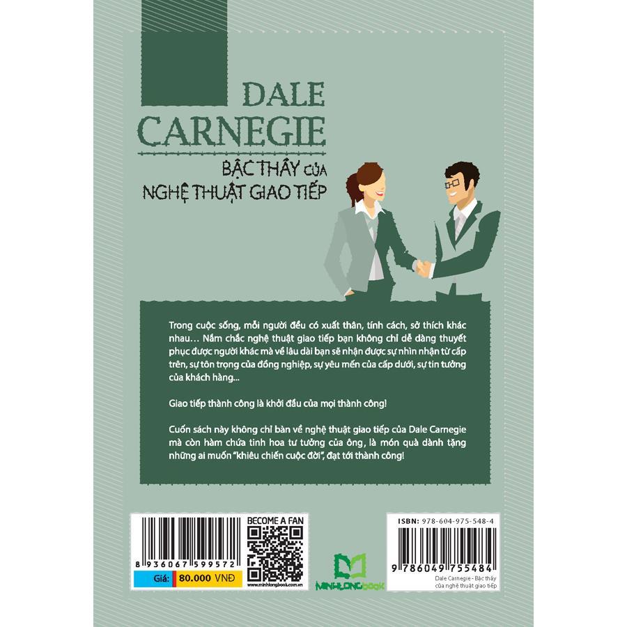 Sách: Dale Carnegie - Bậc Thầy Nghệ Thuật Giao Tiếp - TSKN