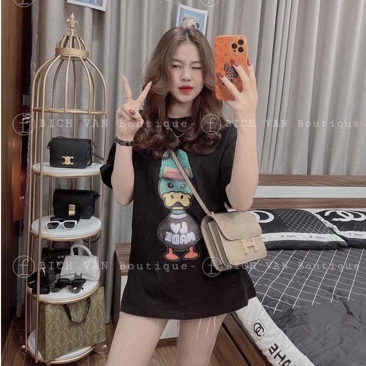 Áo thun unisex Be Yourself size M L XL - Vịt Len