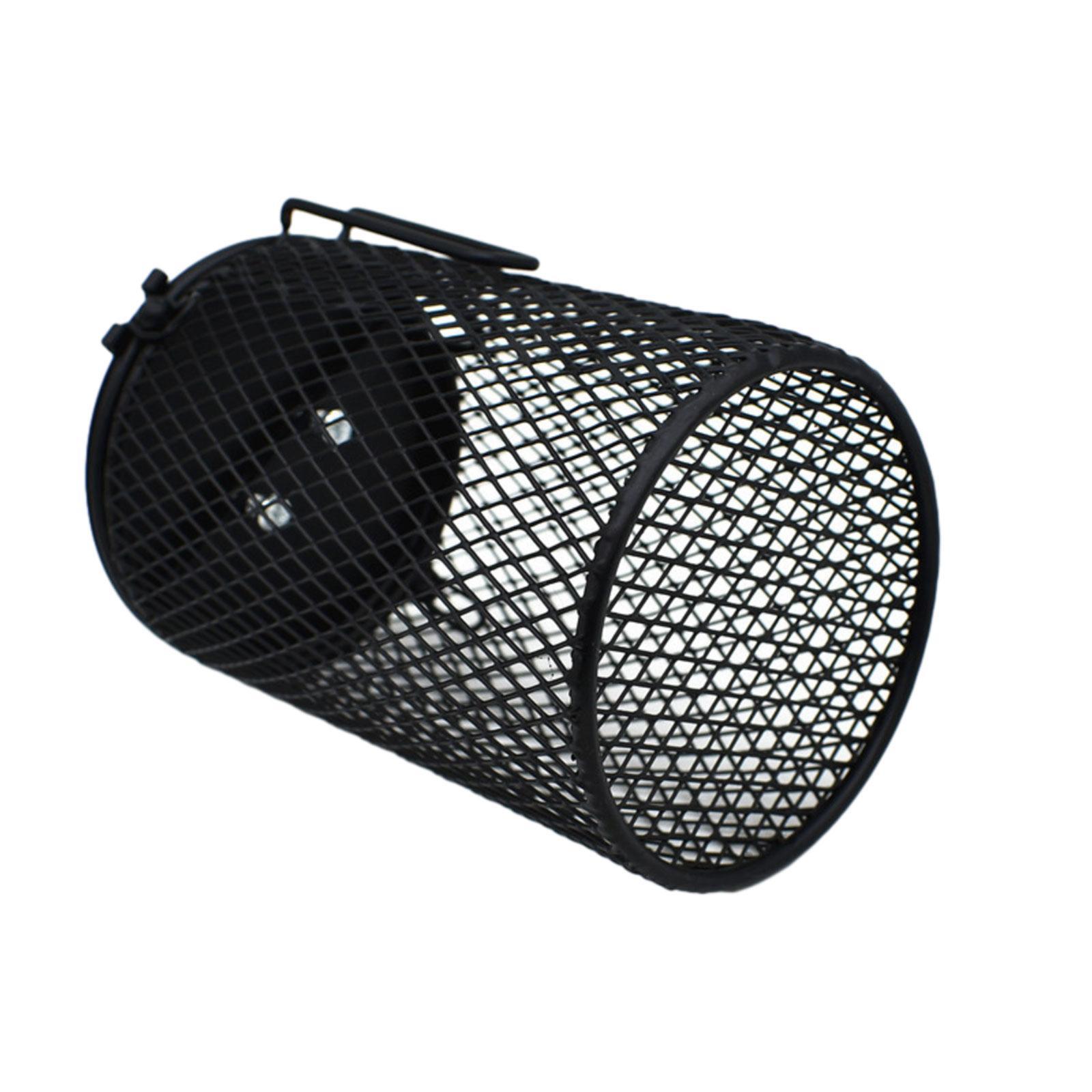 Reptile Heater Guard Reptile Lamp Cover Protection Reptile Lampshade Tortoise Iron Habitats Amphibian Turtle Heat Mesh Cage