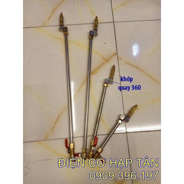 BÉC XỊT RỬA MÁY LẠNH CÁN DÀI… ỔN ĐỊNH THẲNG , CONG , 360 , phun thuốc trừ sâu, rửa điều hòa