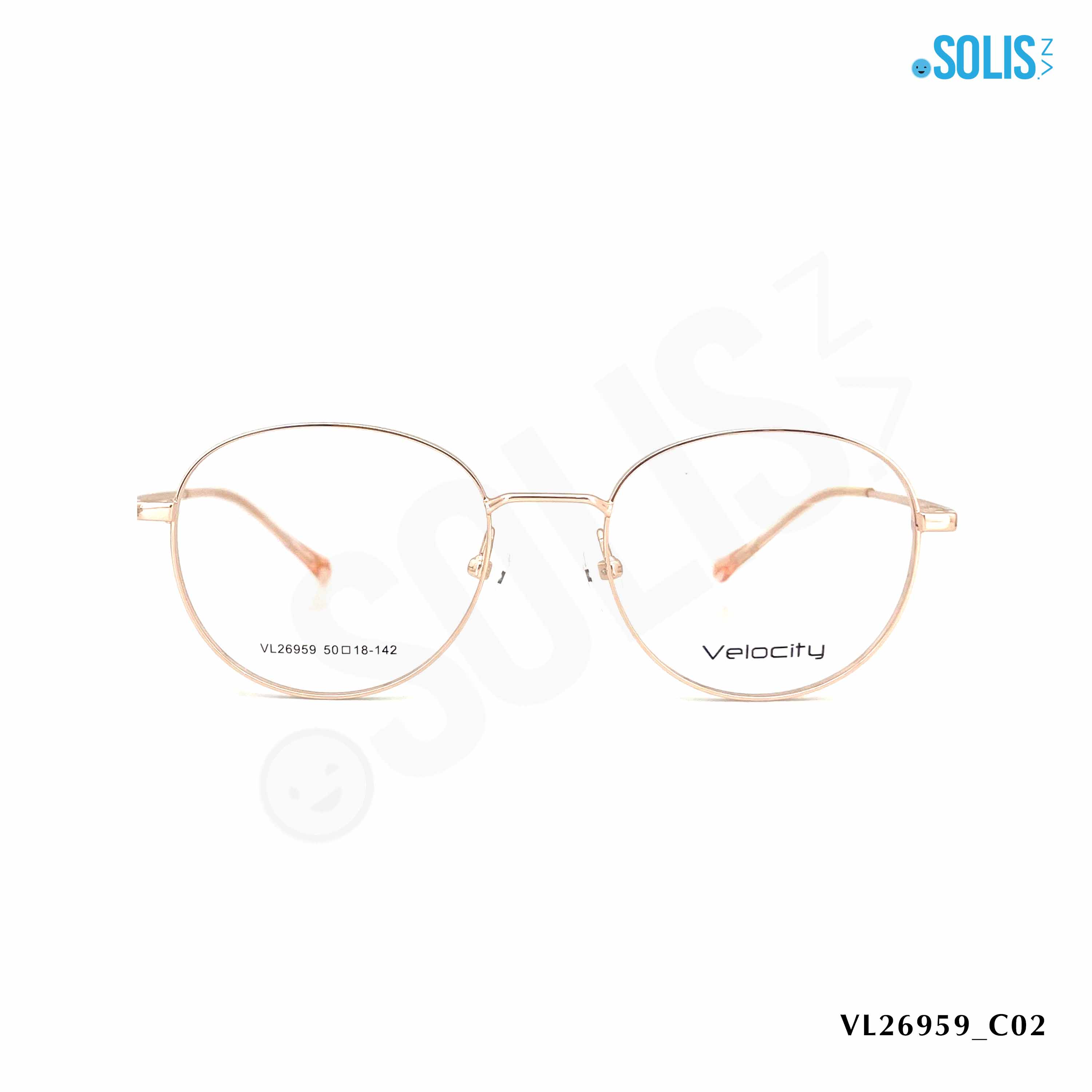 Gọng kính KL Velocity VL26959 - KÍNH KIM LOẠI HIỆU VELOCITY VL26959 KÍCH THƯỚC 50-18-142