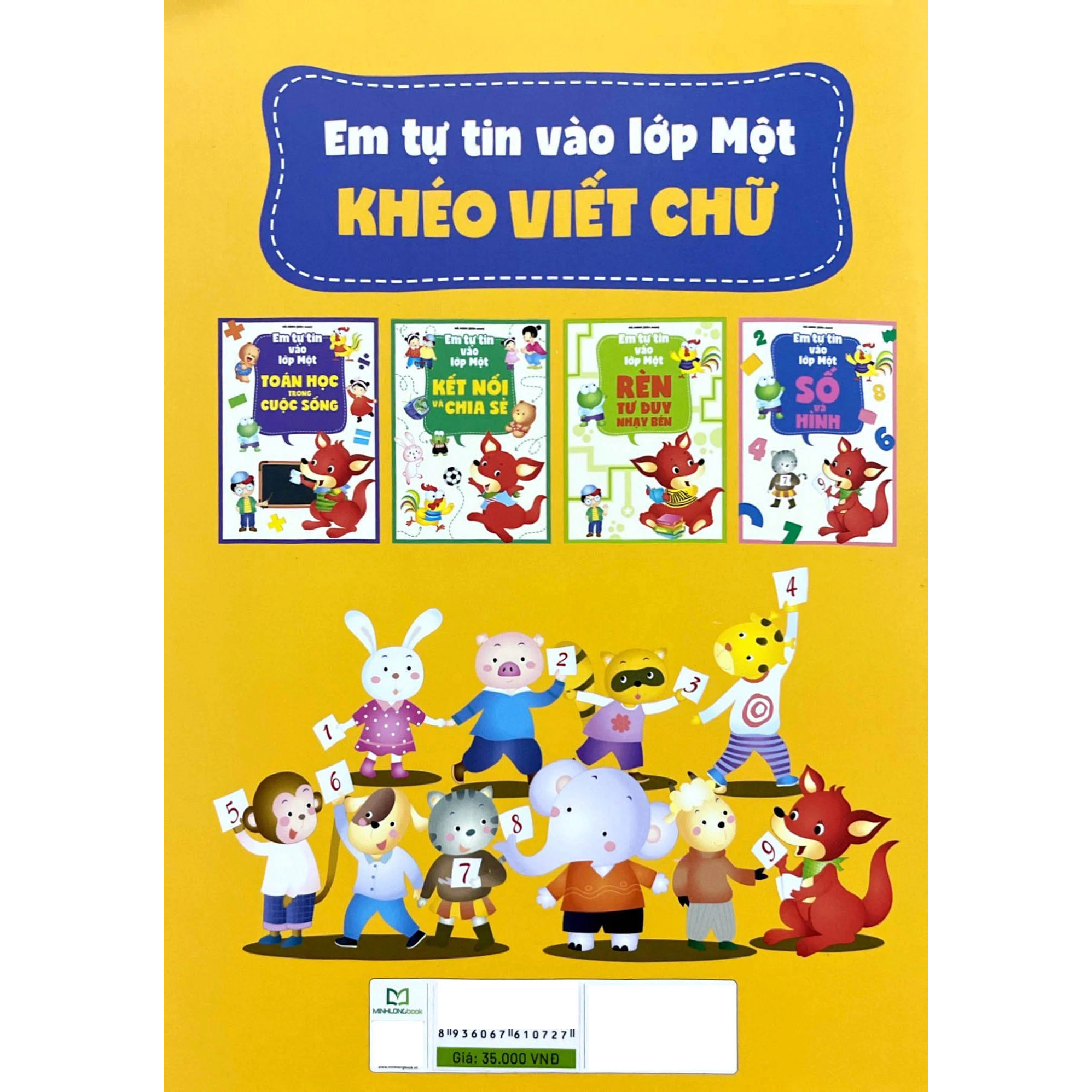 Em Tự Tin Vào Lớp Một - Khéo Viết Chữ