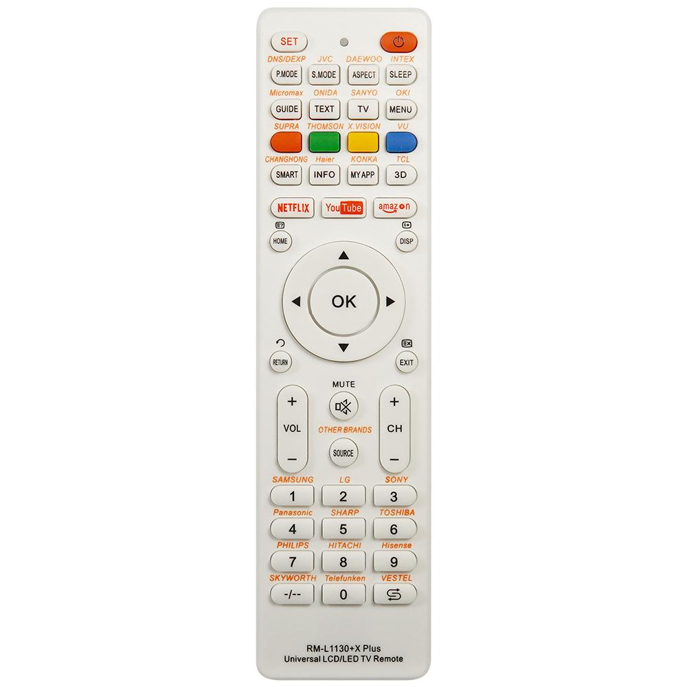 Universal RM-L1130 X Điều khiển từ xa thay thế cho tất cả truyền hình truyền hình thương hiệu RM-L113 12 RM-L1130 8