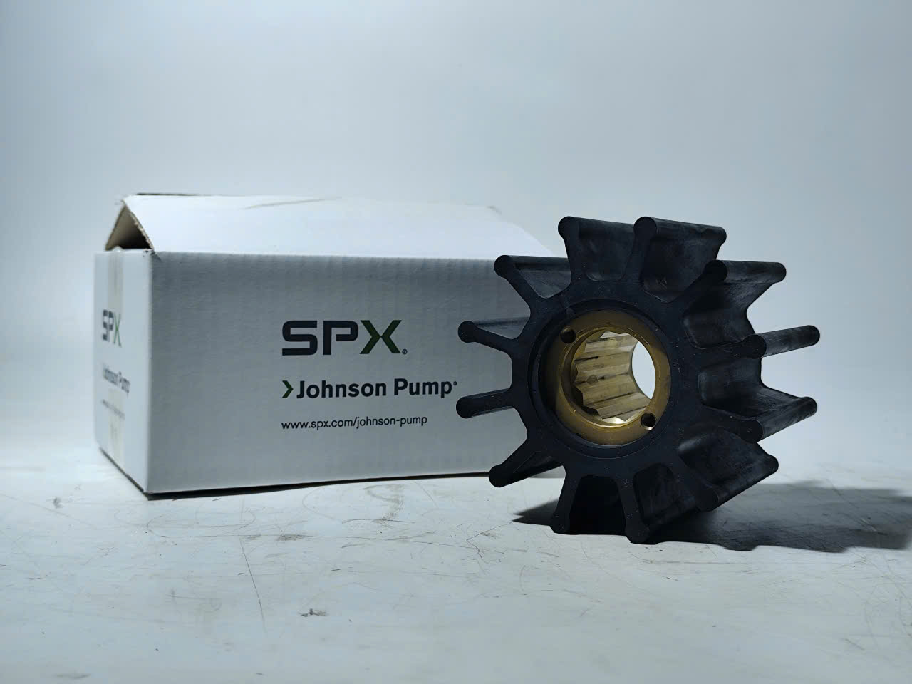 Johnson Pump 09-500B Cánh Cao Su Bơm Nước , Jabsco 31500-0001, 2999-0001, Yanmar 43600-400410, 43600-400411, SP500, BK-0132, 45B53-10201, Yanmar 43600-400410, 43600-400411, JMP 9100-01K