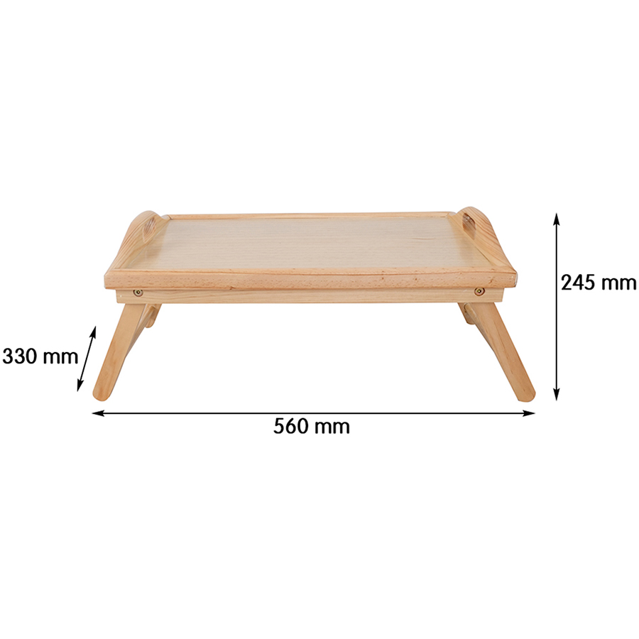 Bàn Ăn Mini - Khay Đa Năng Bed Tray Nội Thất Kiểu Hàn BEYOURs - Gỗ Tự Nhiên