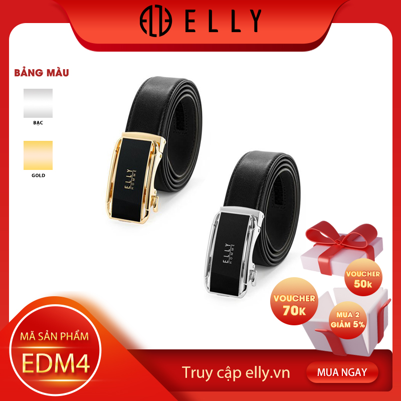 Dây lưng nam da thật ELLY HOMME – EDM4