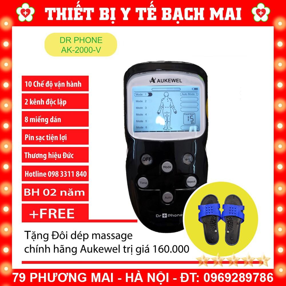 Máy Massage Xung Điện Aukewel Dr Phone AK-2000V Đức