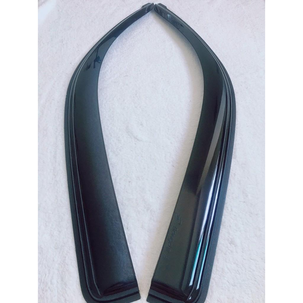 Bộ vè che mưa đen xe KIA BONGO 3, HYUNDAI PORTER 2,K250 hàng Hàn Quốc chất liệu DÀY và BỀN,có hình ảnh và vi deo thật củ