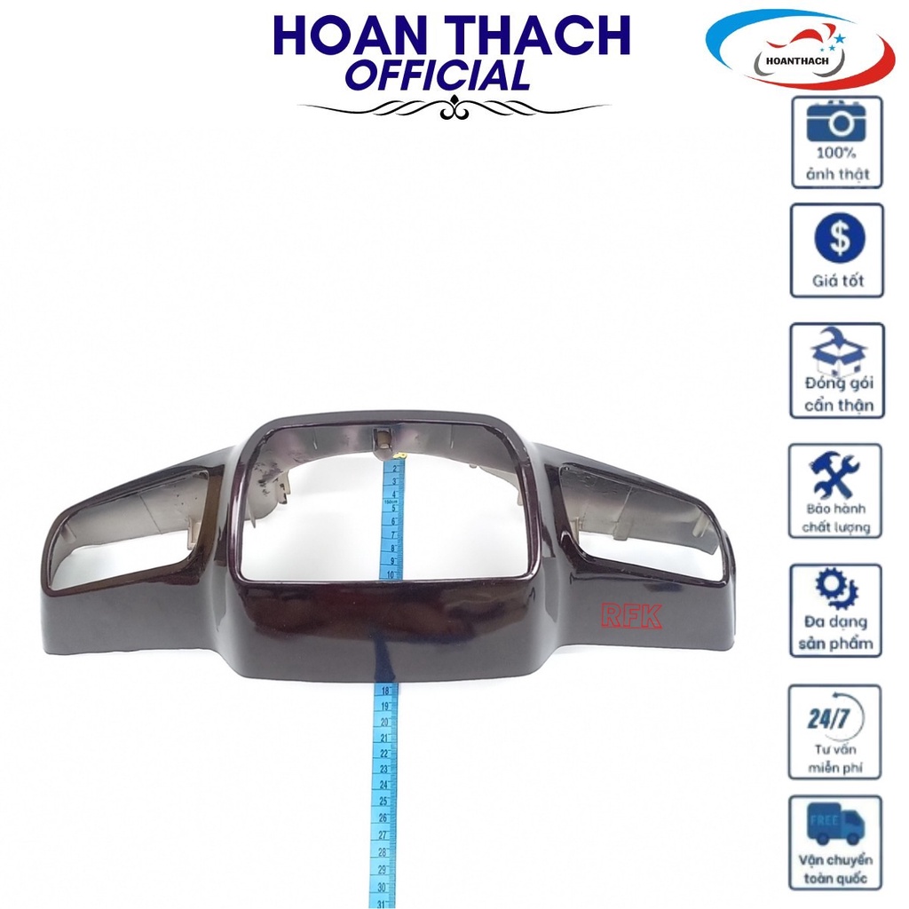 Ốp đầu trước cho xe máy Dream lùn màu nho nhựa đài loan, HOANTHACH  SP002069