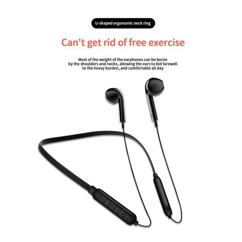 Tai Nghe Bluetooth 5.1 Không Dây Đeo Cổ Có Mic Chống Ồn Âm Thanh Bass B7