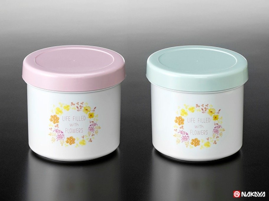 Hộp đựng đồ tiện ích Nakaya Flowers 650ml - Hàng nội địa Nhật Bản nhập khẩu chính hãng
