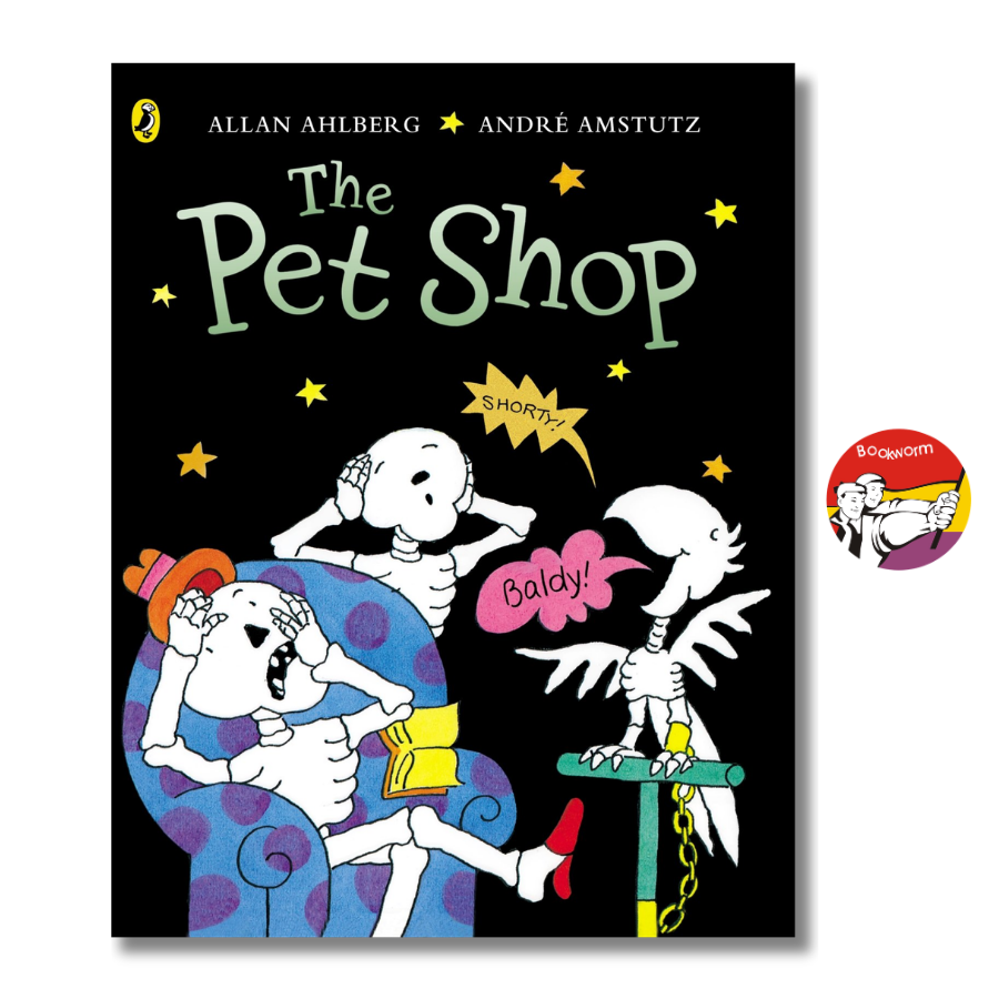 Sách - Pet Shop (Funnybones Series) | Childrens Picture Book / Ngoại văn Thiếu nhi Nhập khẩu UK
