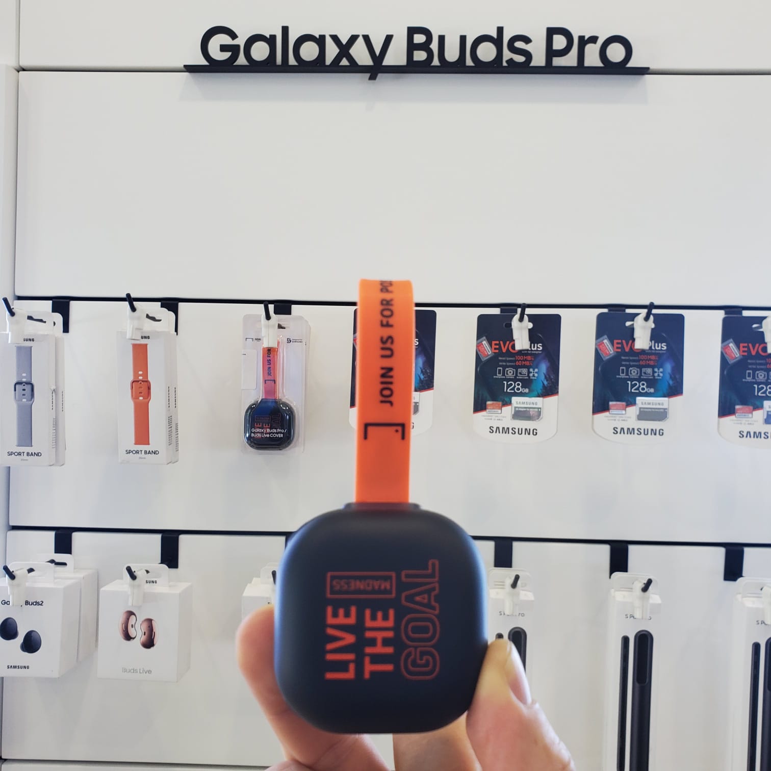 Ốp Samsung  Silicone cho tai nghe Buds 2 / Buds Pro / Buds Live - Hàng chính hãng