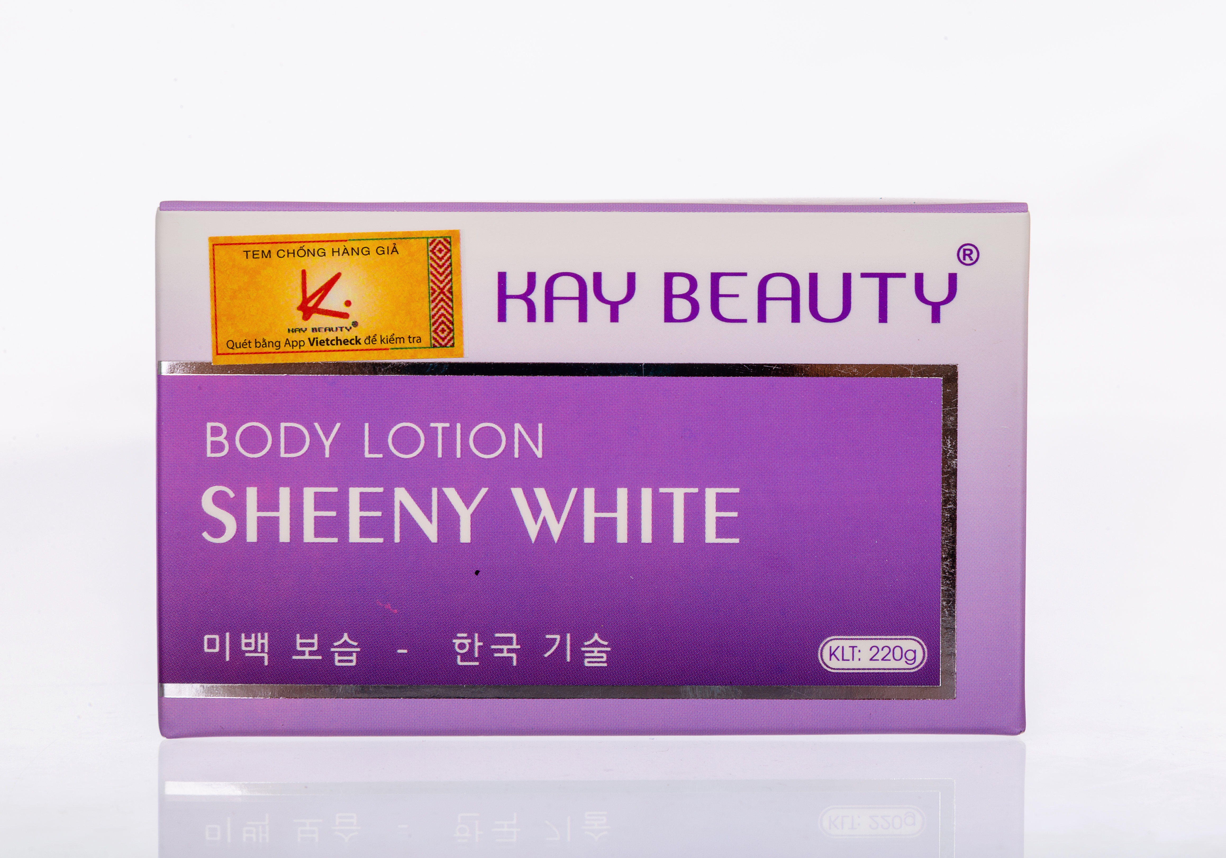 Body Lotion Sheeny White - Kay Beauty dưỡng trắng cấp ẩm